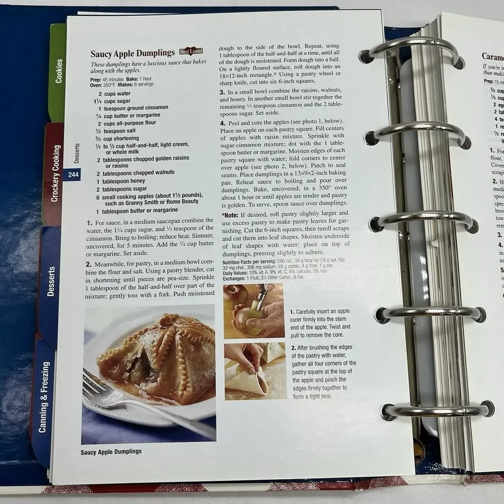 Better Homes And Gardens New Cookbook 12th Edition 5 Ring Binder Hardcover 2003